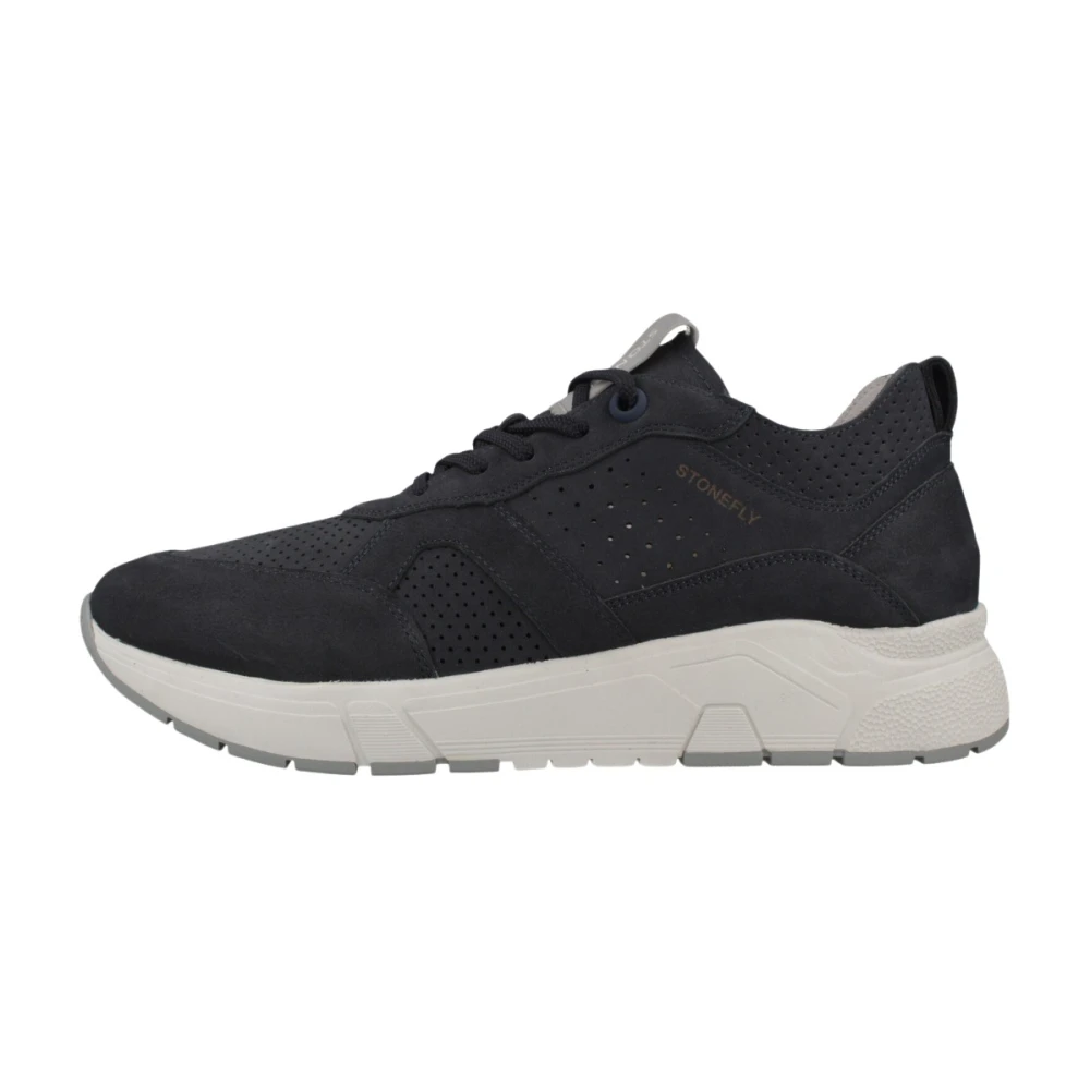 Stonefly Uomo Blu - Action 29 Nabuk - Shoes - 42 Eu