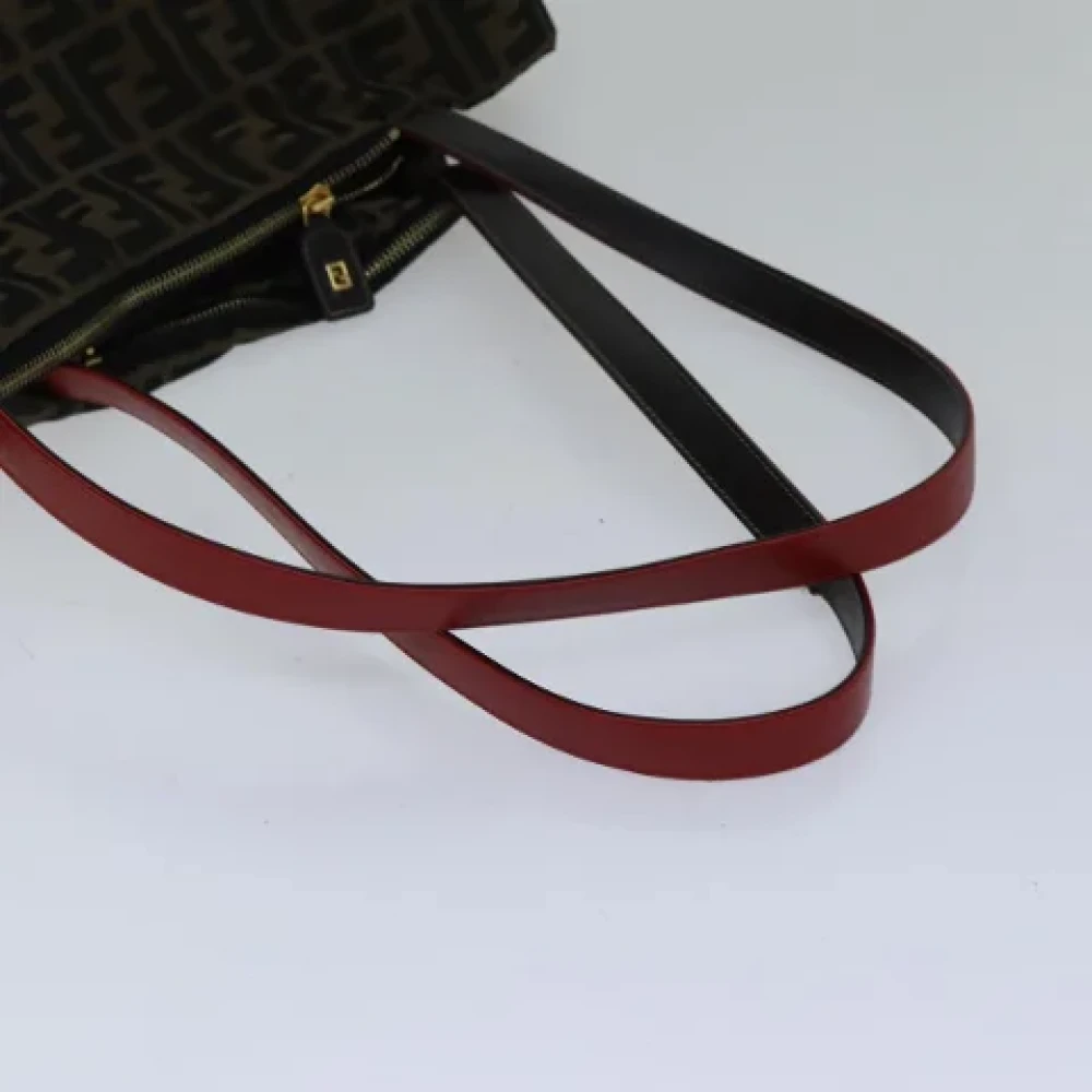 Fendi Vintage Pre-owned Canvas totes Brown Dames