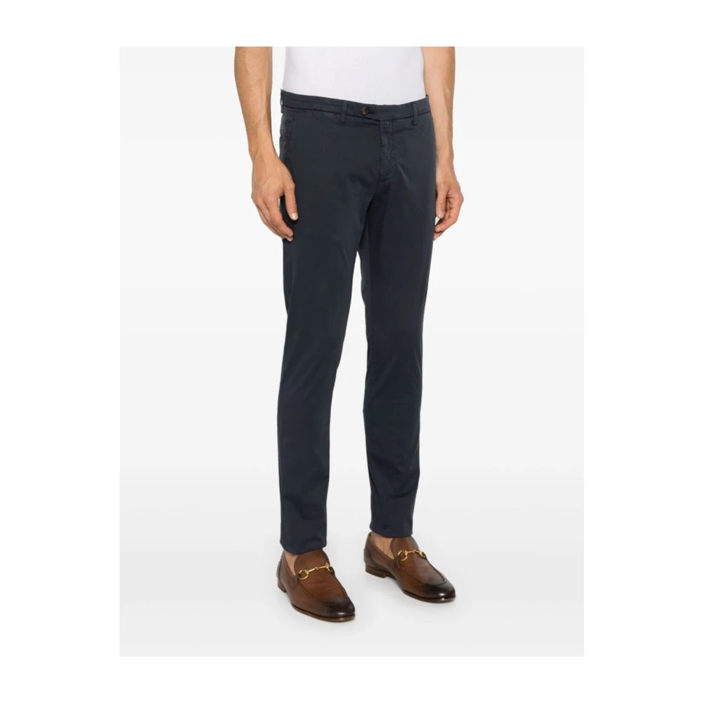 Briglia Blauwe Casual Broek voor Mannen Blue Heren
