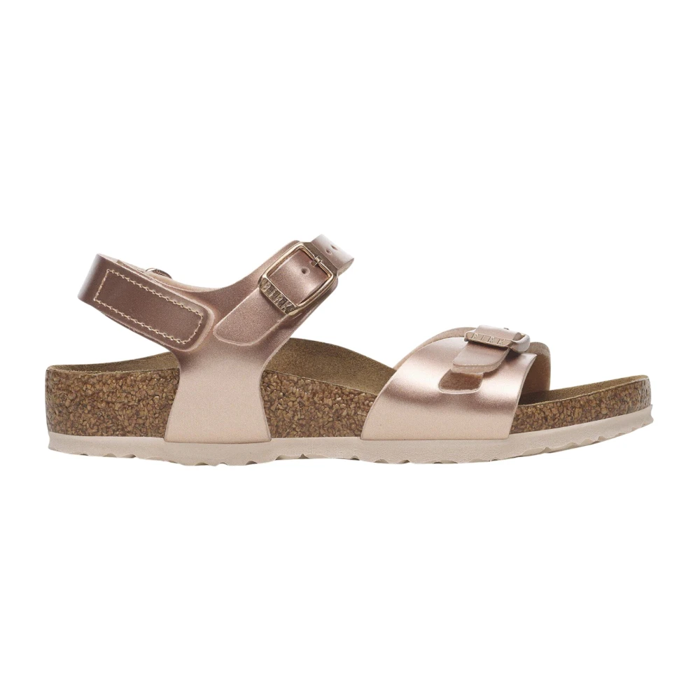 Birkenstock Girls Pink Kids Sandals, 27 Eu, Rio Hl