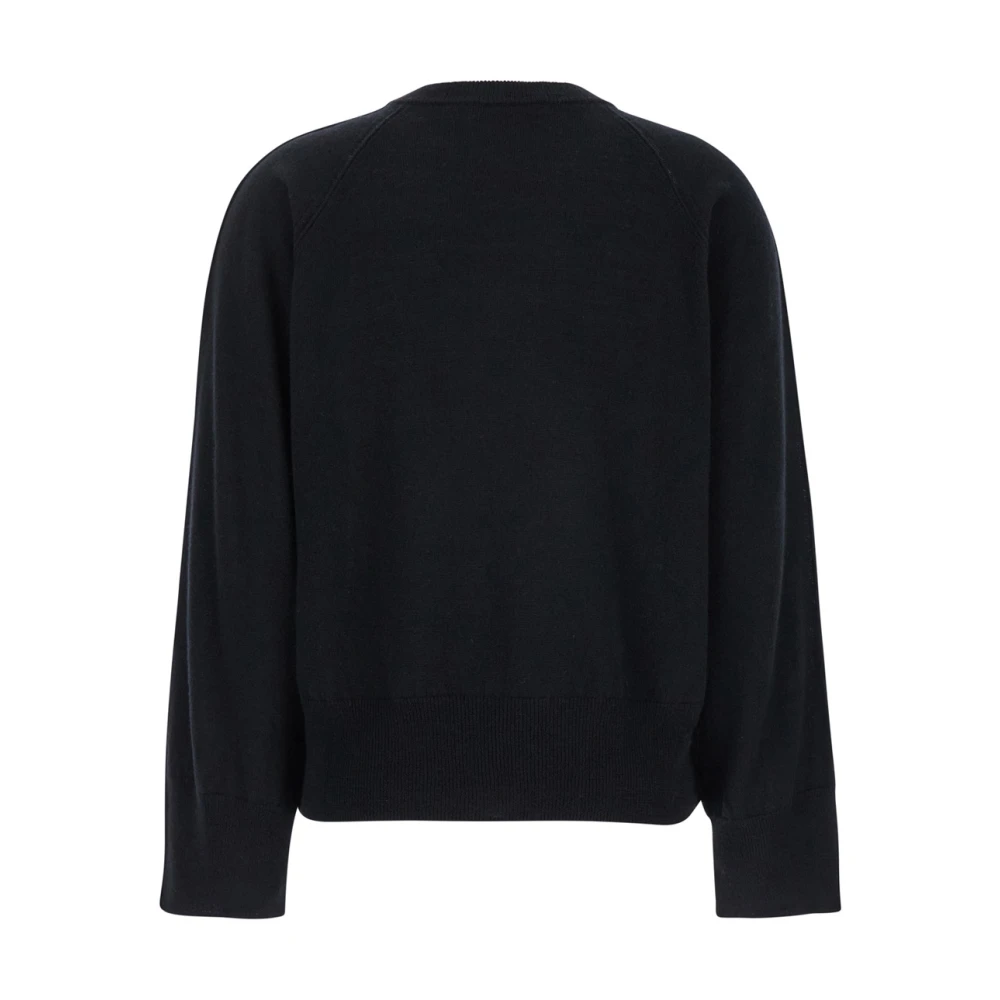 Momoni Zwarte Gebreide Truien Black Dames