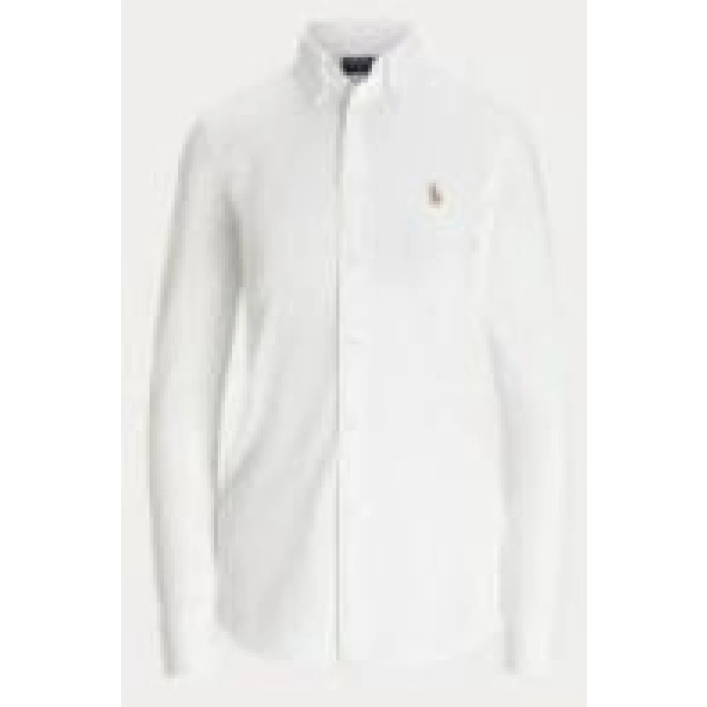 Polo Ralph Lauren Wit Gebreid Langarmshirt White Dames