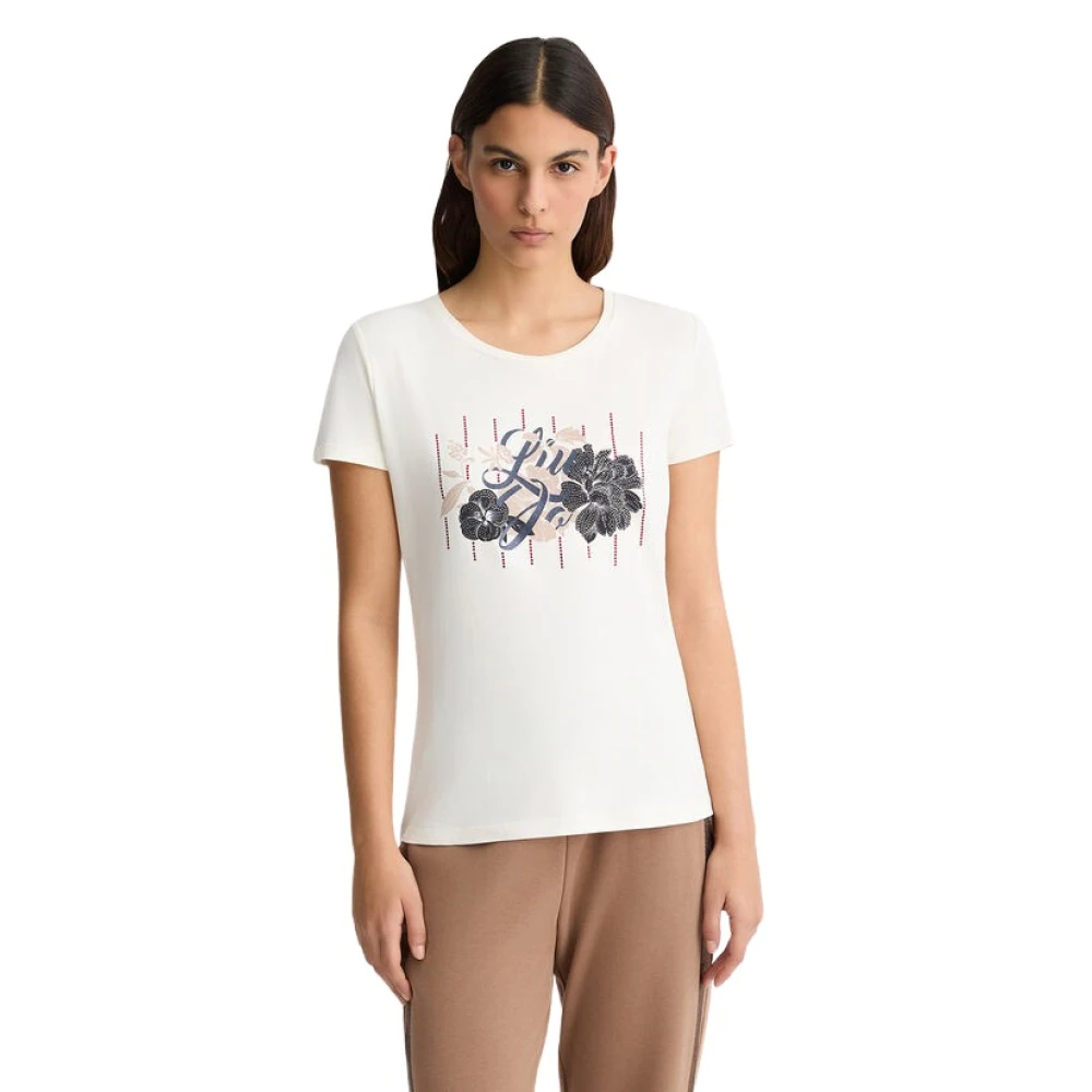 Liu Jo - Tops > T-Shirts - White - Liu Jo - Modalova