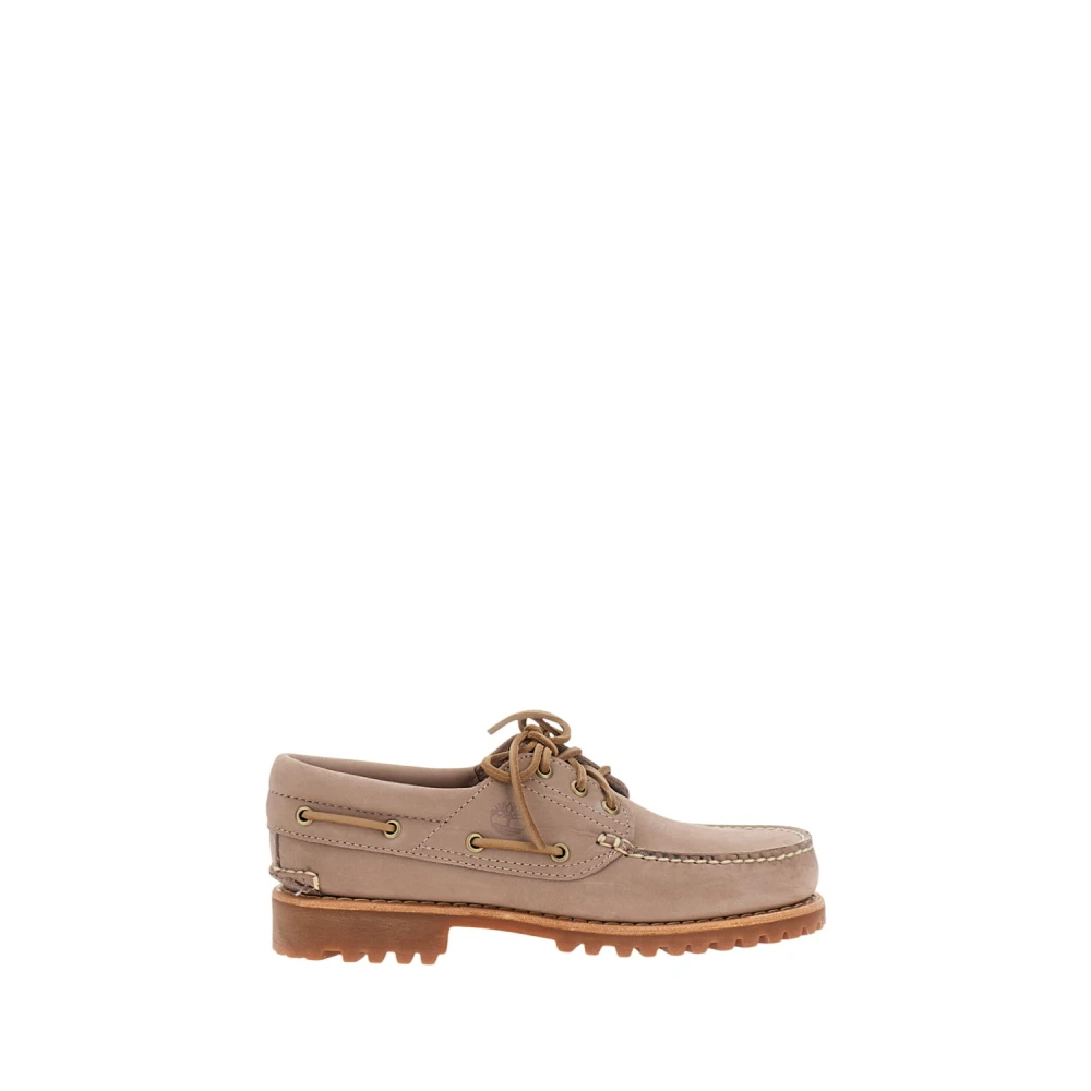 Timberland Men's Beige Authentic Boat Shoe - Boat Shoes - 7 Uk - Shoes