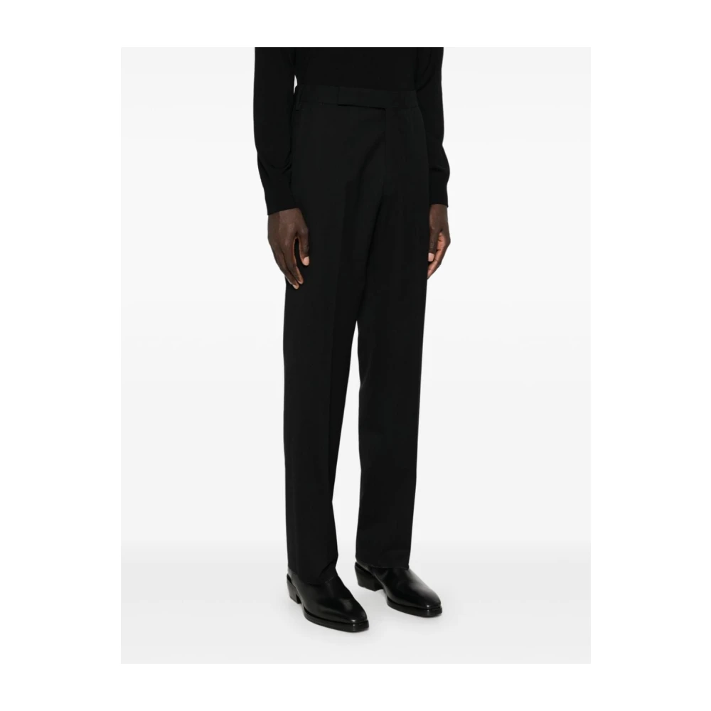 Lardini Klassieke Suit Broek Black Heren