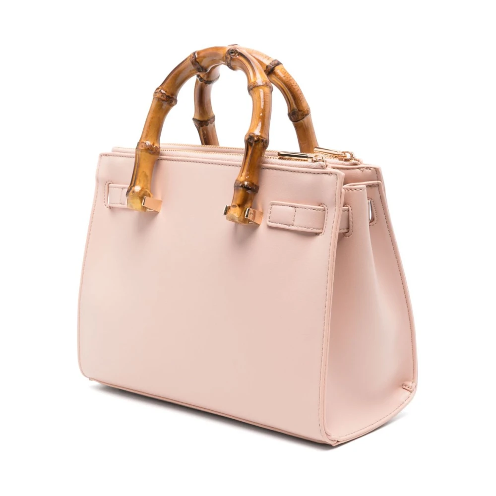 Liu Jo Blush Beige Top Zip Tas Pink Dames