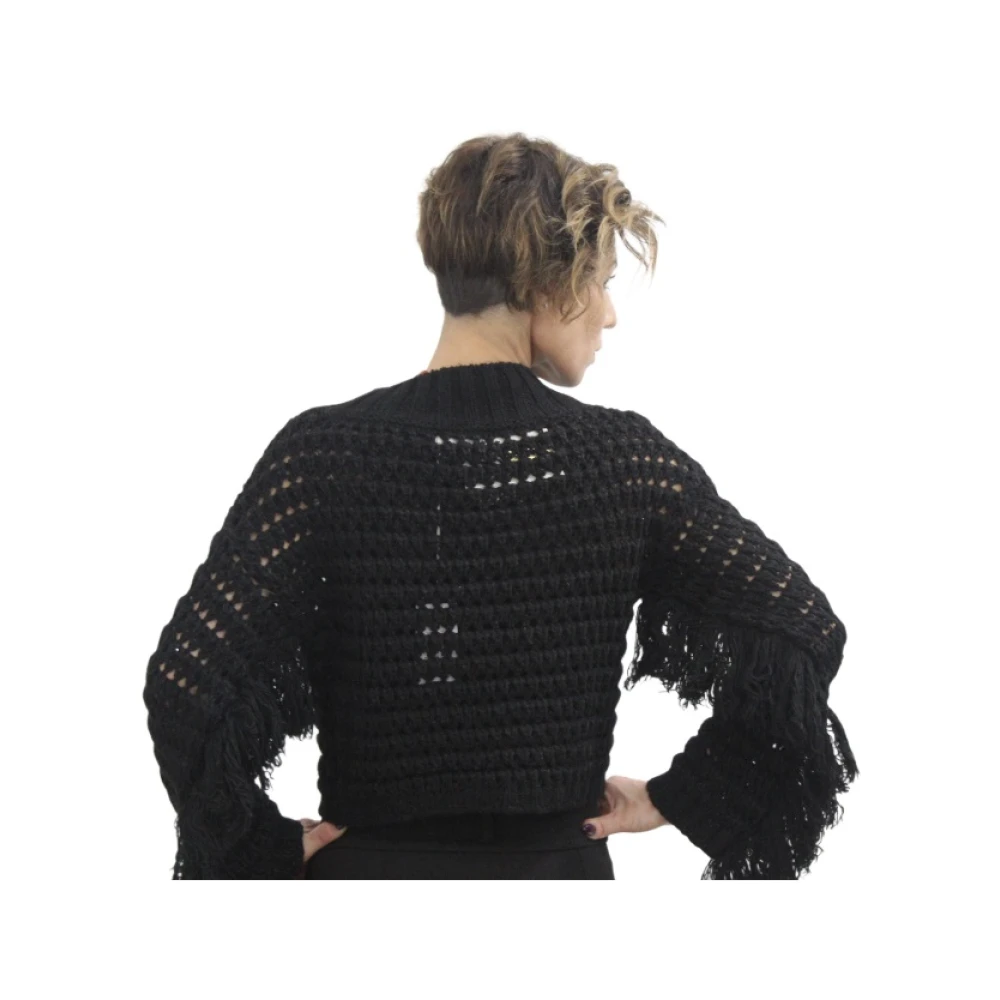 Kocca Trui met Ronde Hals Black Dames