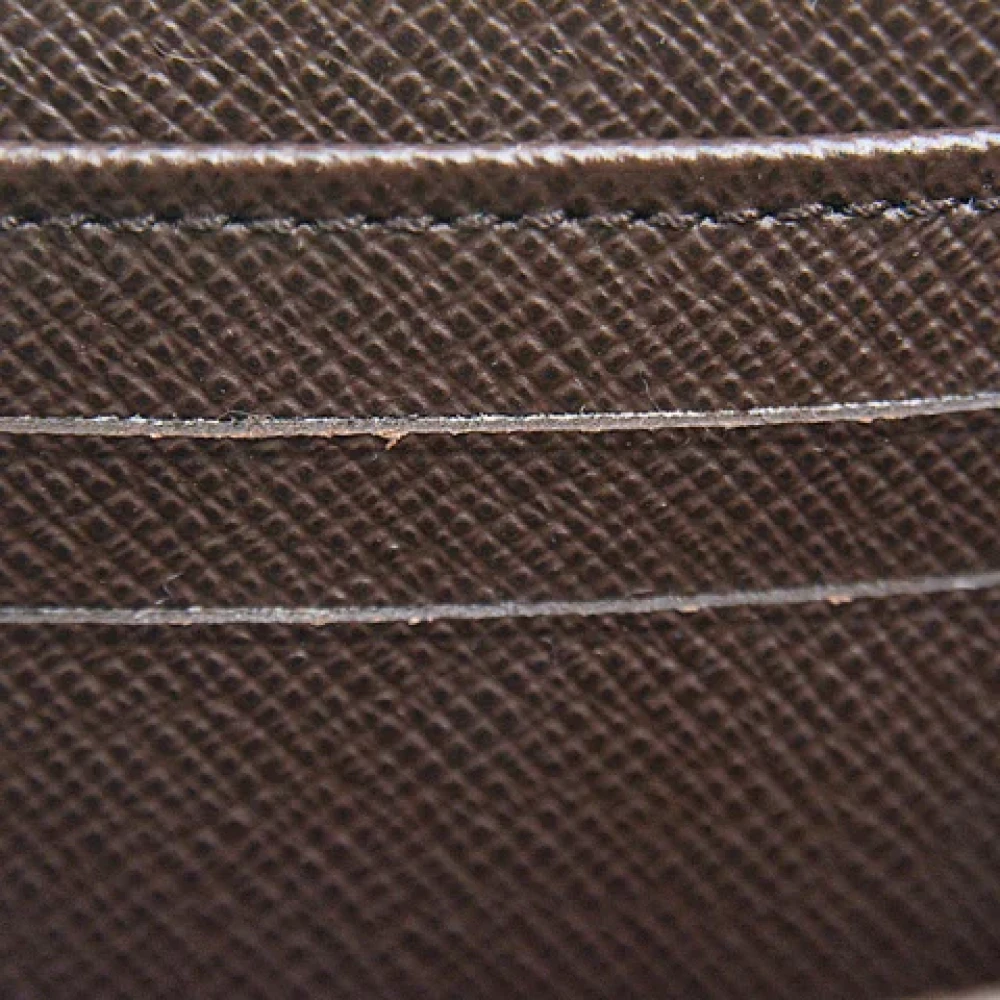Louis Vuitton Vintage Pre-owned Canvas wallets Brown Heren