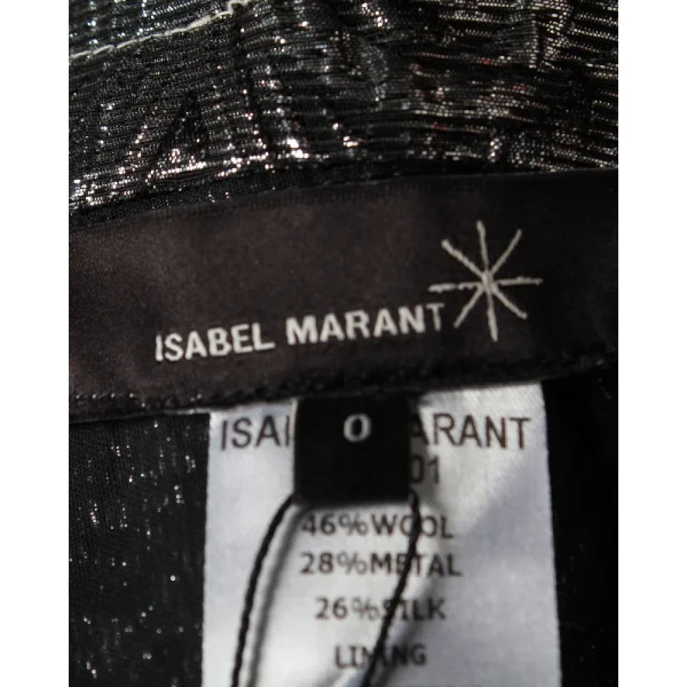 Isabel Marant Pre-owned Wool bottoms Gray Dames