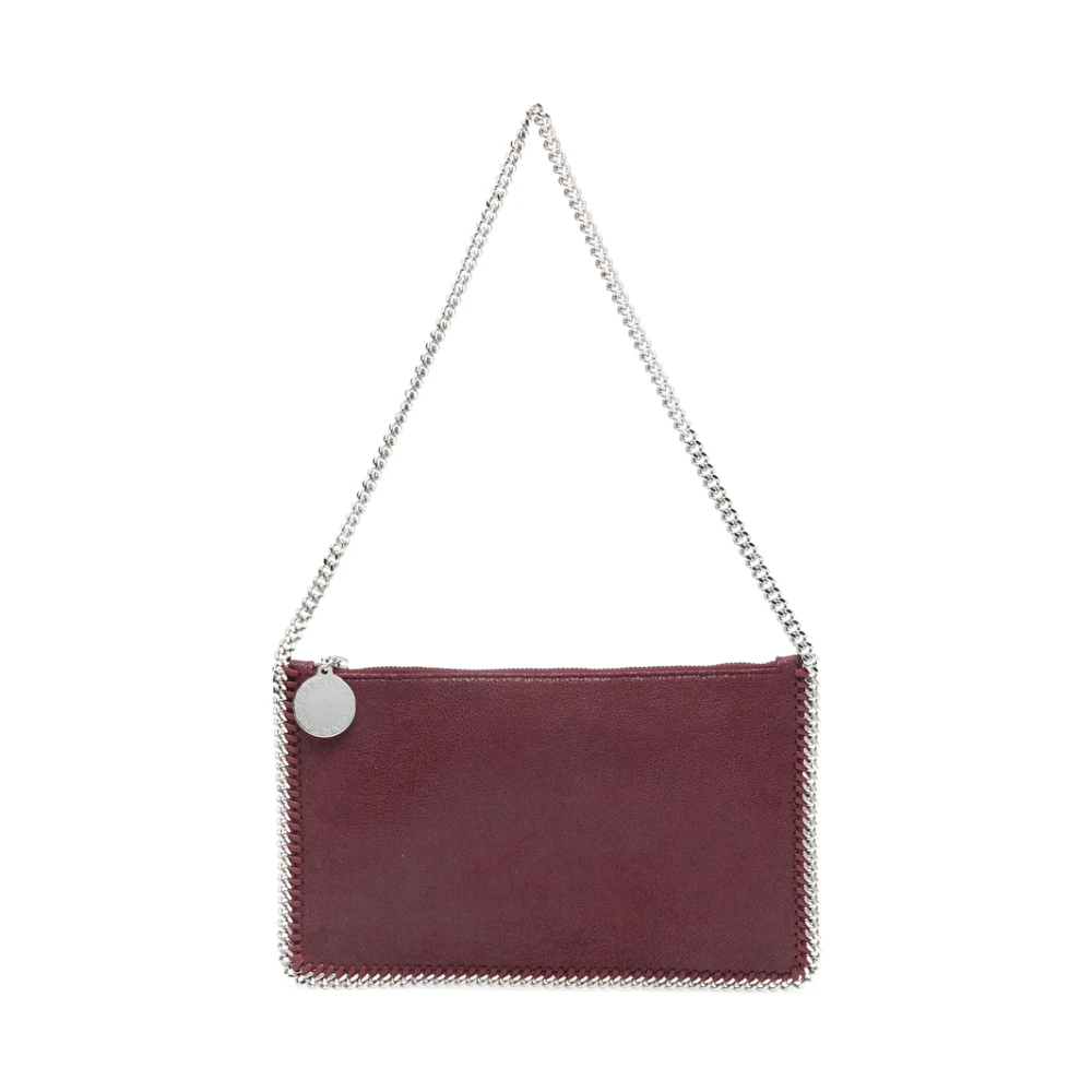 Stella Mccartney Women's Purple Chain-Strap Shoulder Bag