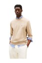 beige-crewneck-sweatshirt-with-embroidered-logo