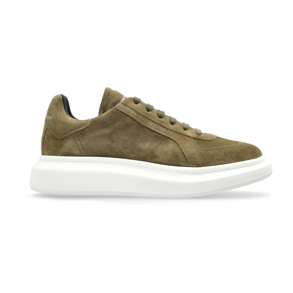Alexander Mcqueen Men's Green Sneakers, 7 Uk, Trainers Oversized Retro