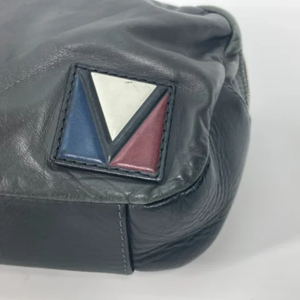 Louis Vuitton Vintage Pre-owned Leather handbags Gray Heren