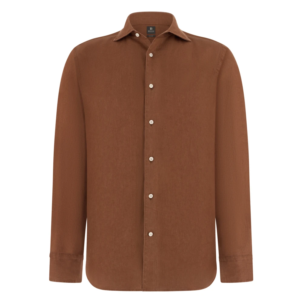 Boggi Milano Hombre Naranja Camisas, Talla: L