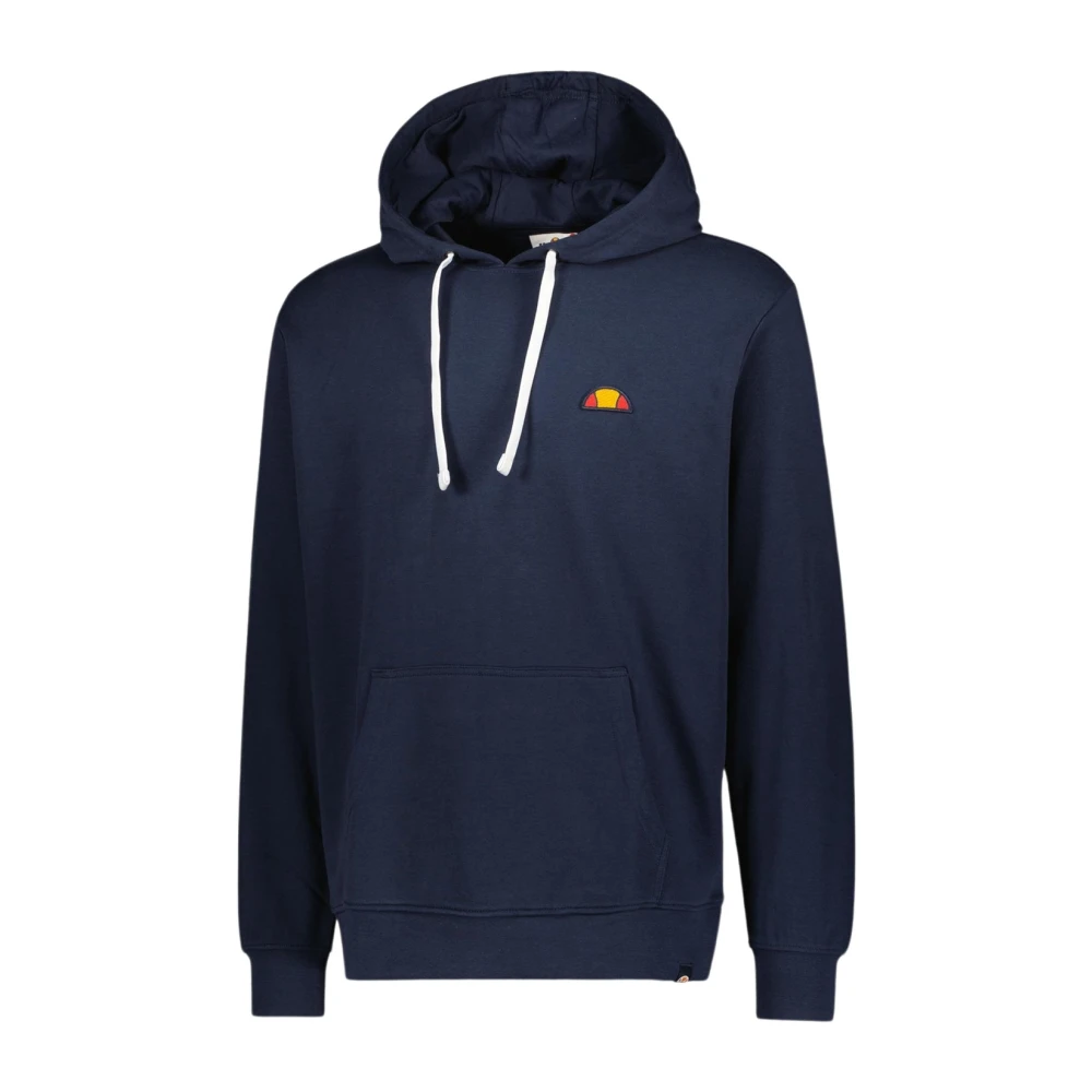 Ellesse Mannelijk Blauw Hoodies & Sweatvesten Heren, S, E Hoodie Met Patchlogo