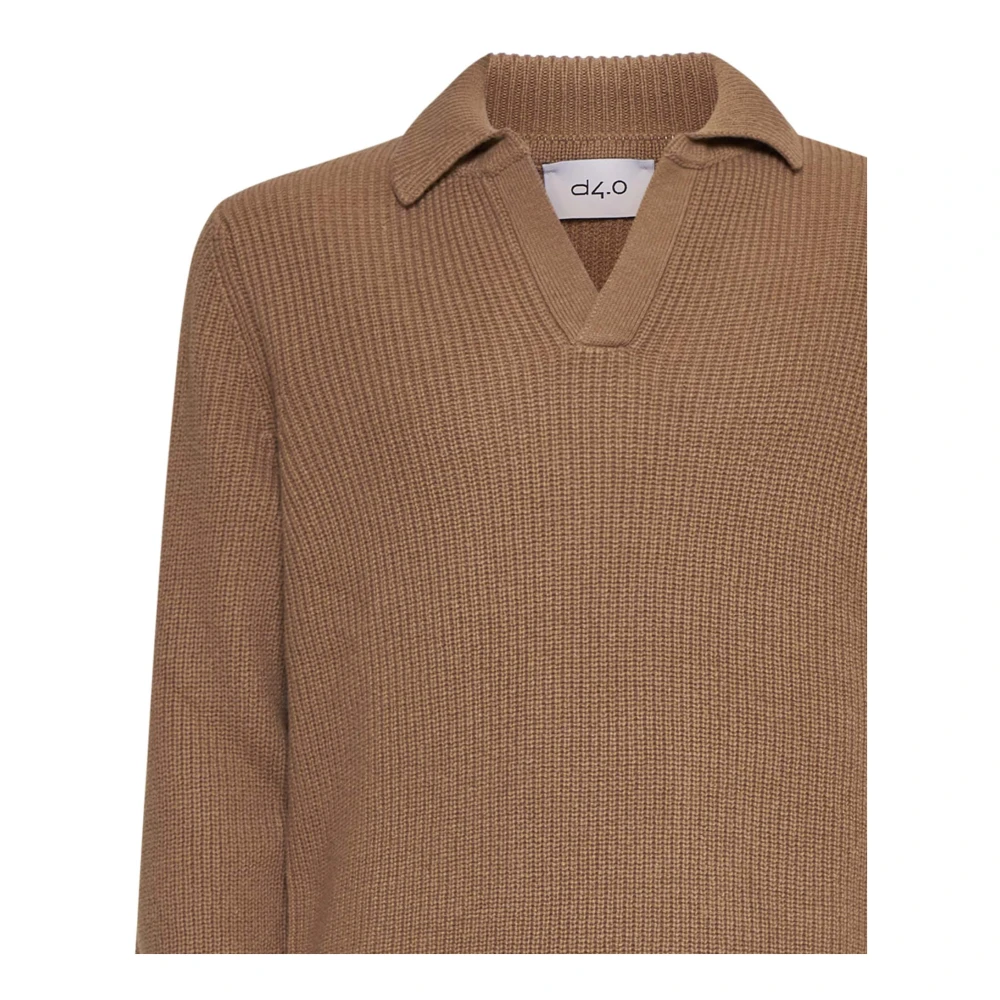 D4.0 Bruine Sweater Collectie Brown Heren