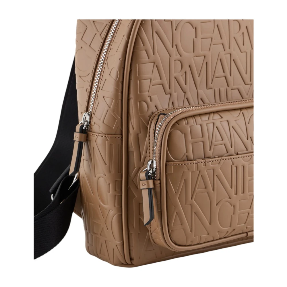 Armani Exchange Stijlvolle Rugzak voor Dagelijks Gebruik Brown Dames