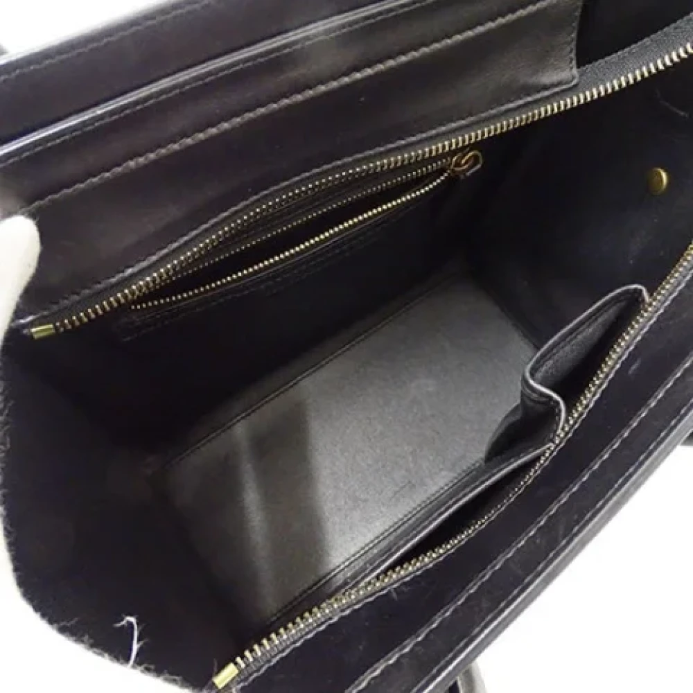 Celine Vintage Pre-owned Leather celine-bags Black Dames