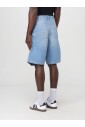 afslappet-pasform-denim-arbejds-shorts