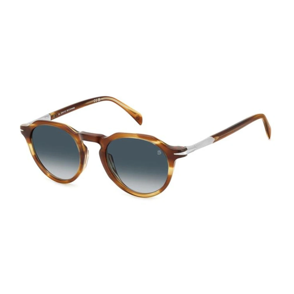 Eyewear By David Beckham Unisex Brown Sunglasses, 50 Mm, Pantos Sunglasses