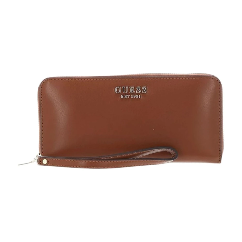 Guess Damesportemonnee met 4G-logo Brown Dames