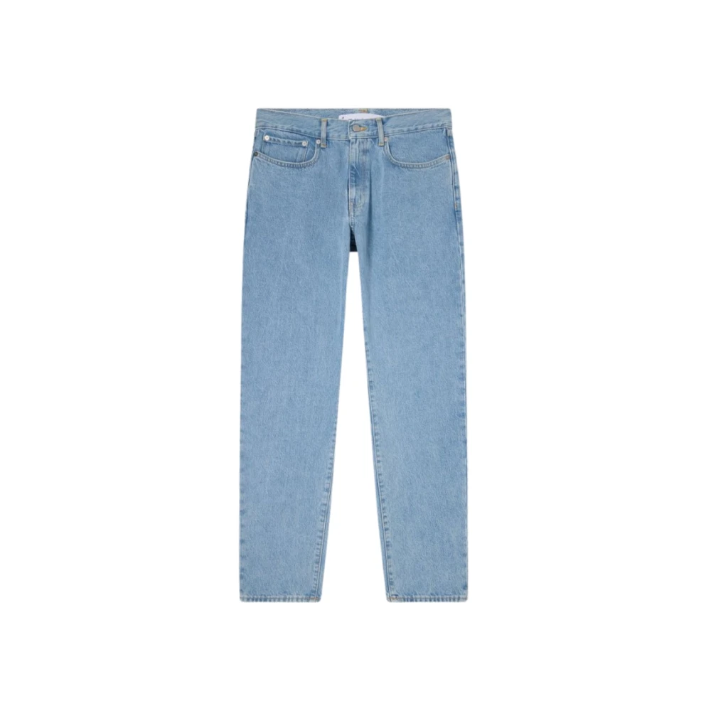 Edwin Men's Blue Cosmos Trousers- Cotton- Straight Leg - Straight Fit Jeans - W38 L32 - Jeans