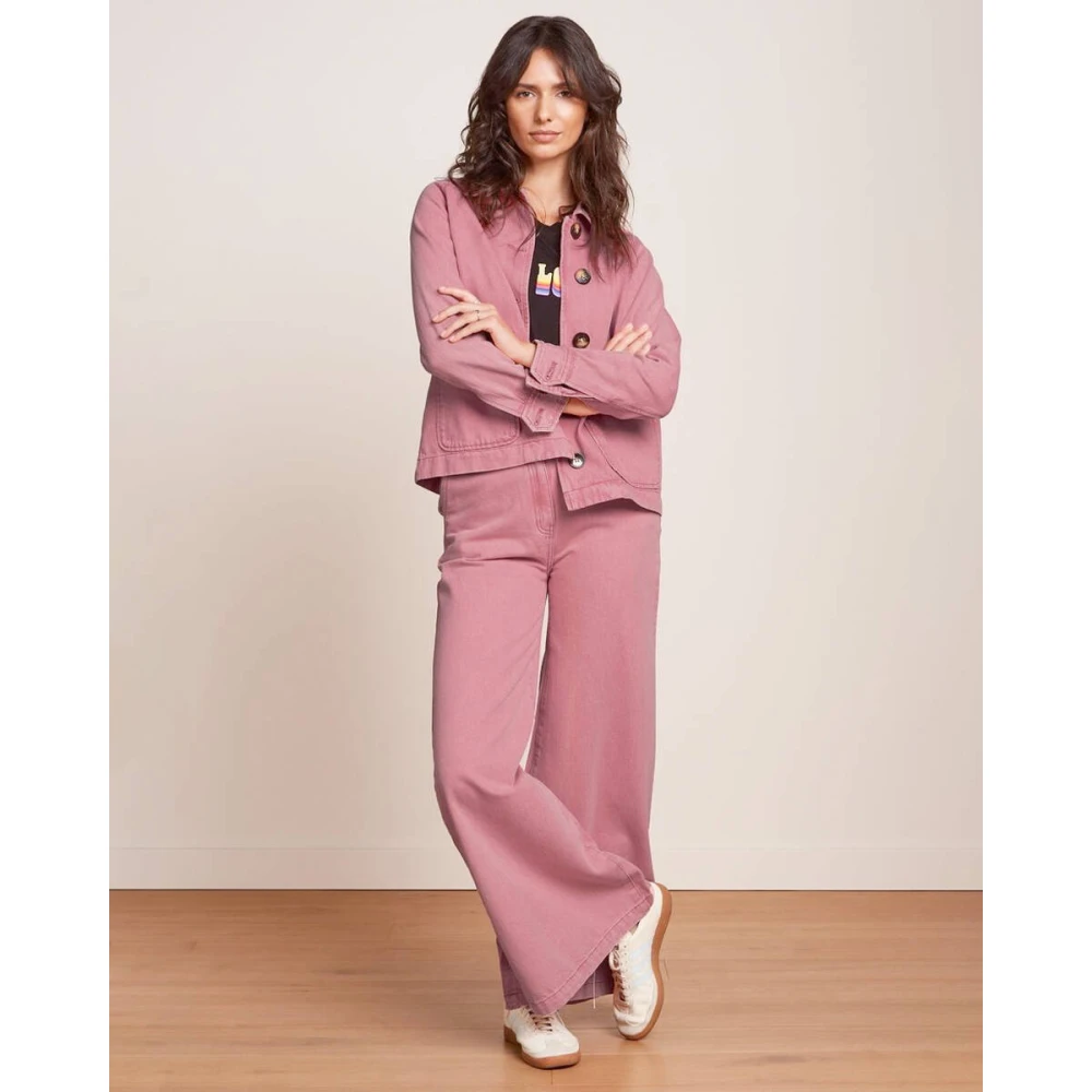 king louie Gekleurde Denim Sylvie Jack Pink Dames