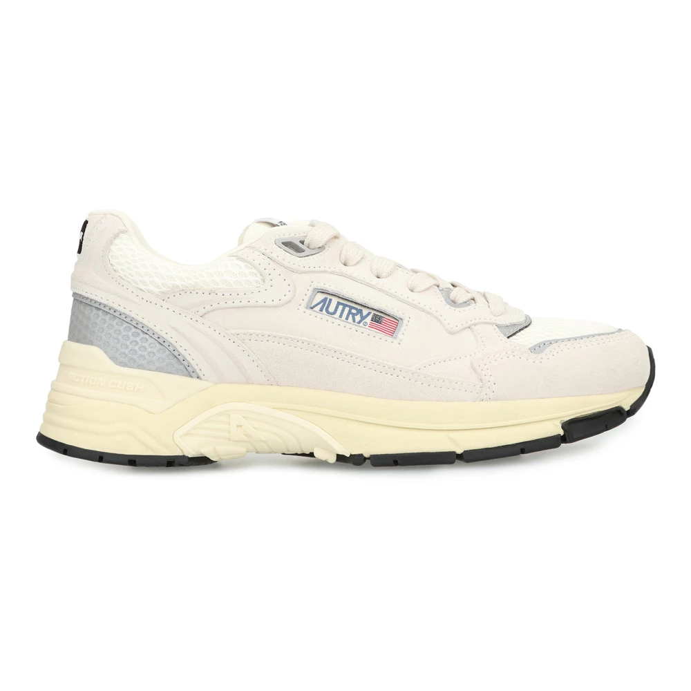 Autry Women's White Sneakers, 3 Uk, Hyperway Low-Top Trainers
