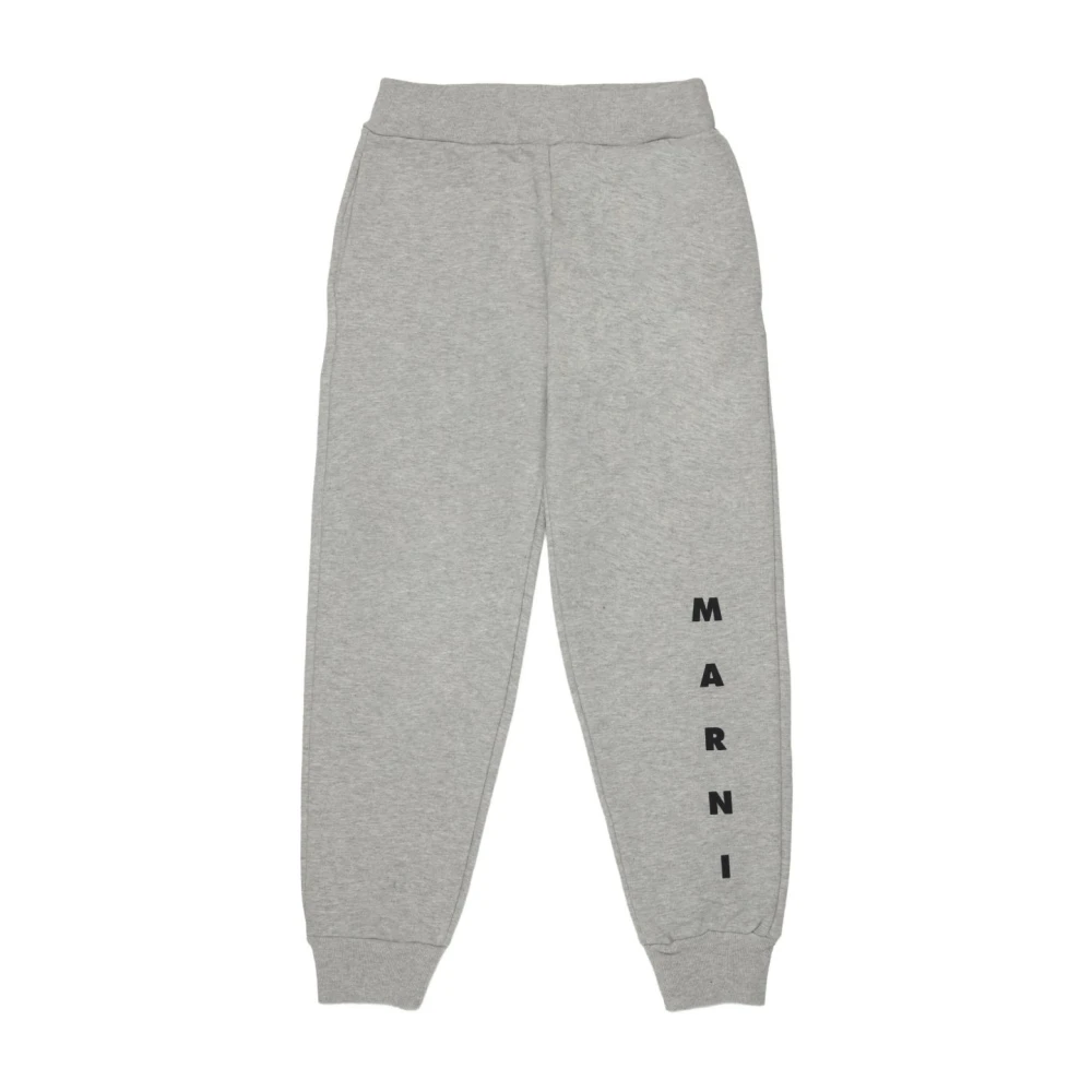 Marni Boys Gray Joggers - Sweatpants - 4 Y - Kids