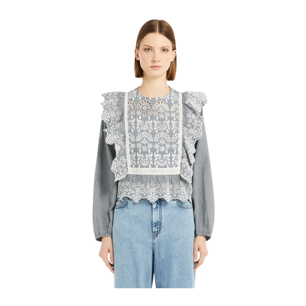 Max Mara Weekend Orazio Stijlvolle Shirt Blue Dames