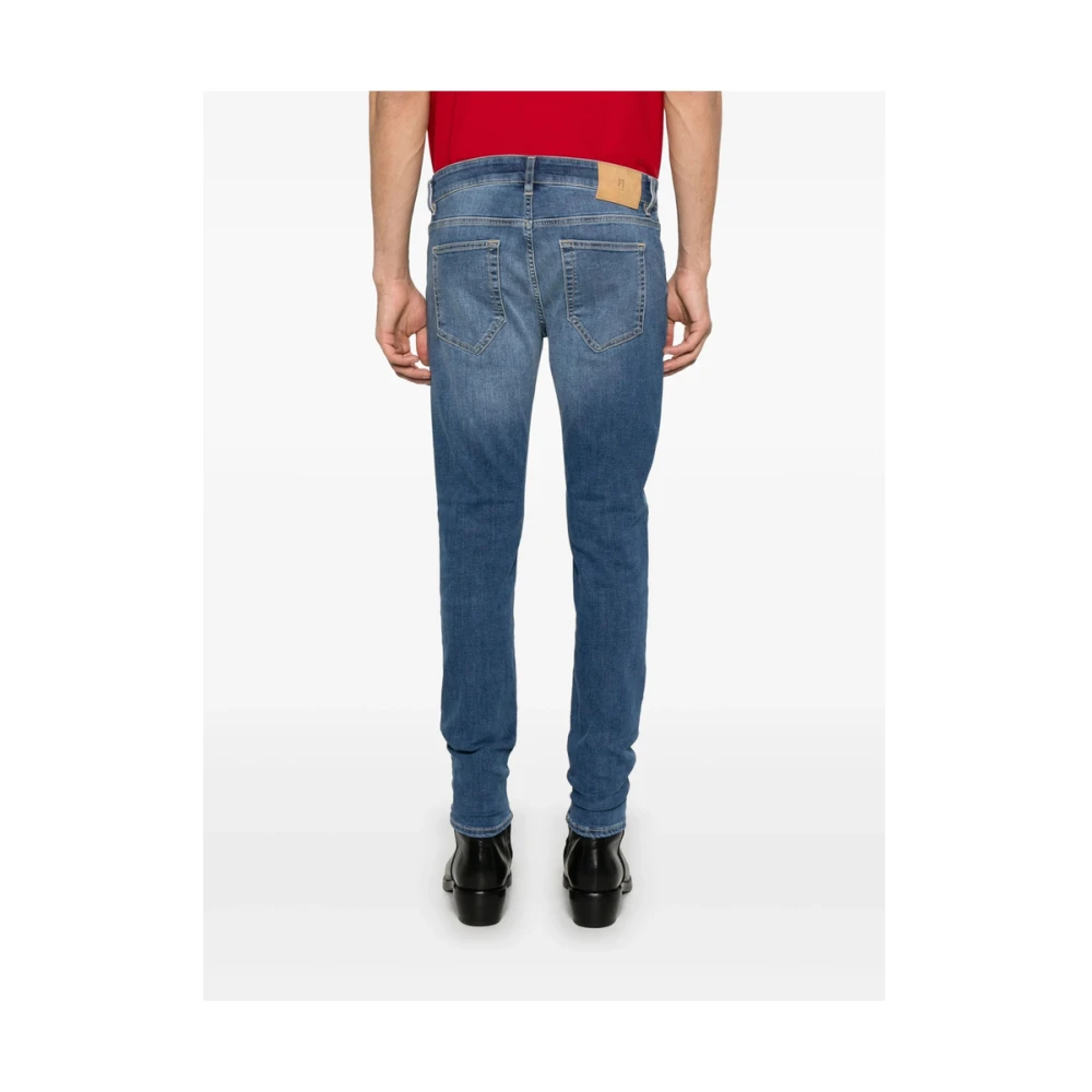 Pt01 Indigo Blauwe Denim Jeans met Klassieke Zakken Blue Heren