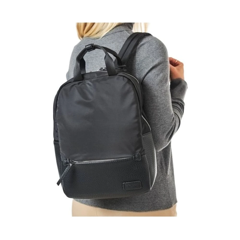 Rieker Zwarte Casual Rugzak Black Unisex