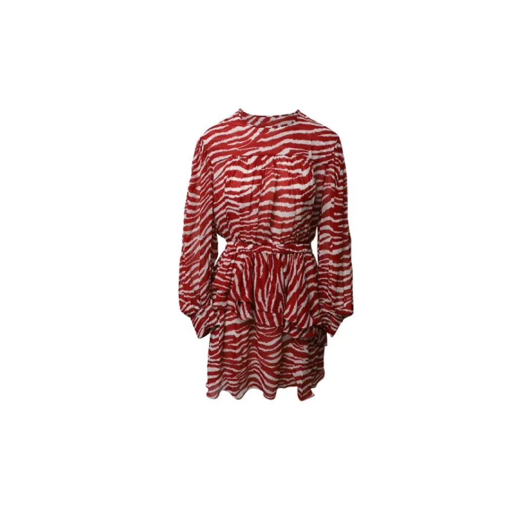 Isabel Marant Pre-owned Fabric dresses Red Dames