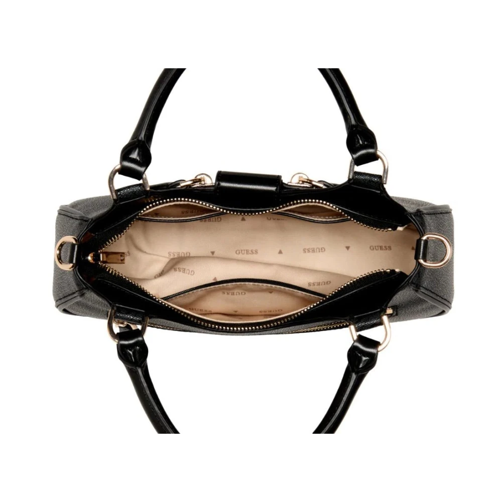 Guess Kleine Schoudertas met Kolenlogo Black Dames