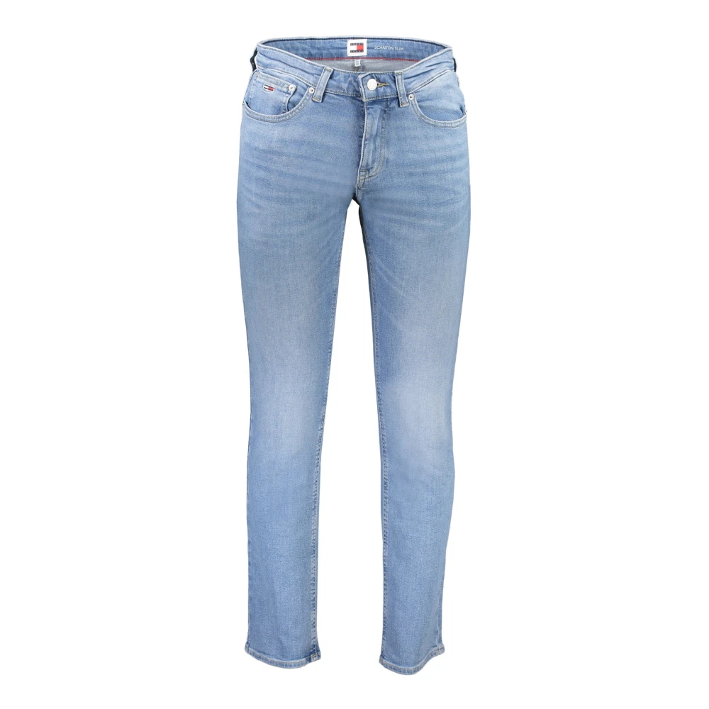 Tommy Hilfiger Slim Fit Denim Jeans Blå Broderad Blue, Herr