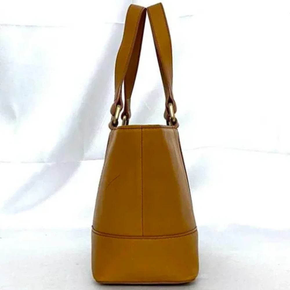 Burberry Vintage Pre-owned Leather handbags Brown Dames