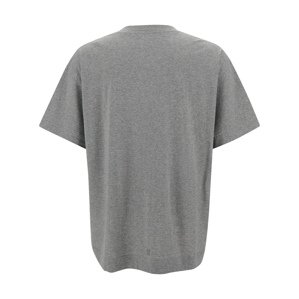 Givenchy Boxy T-shirt met Korte Mouwen Fulmine Gray Heren