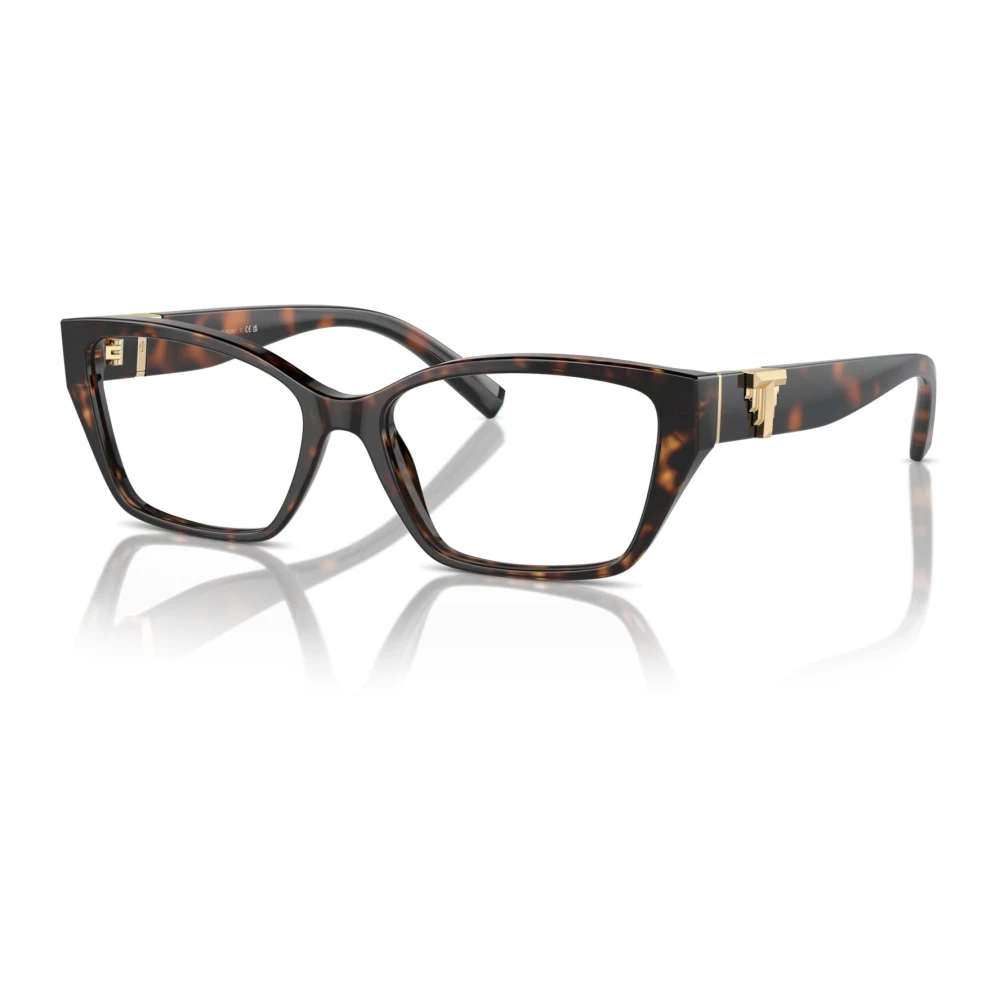 Tiffany Stijlvolle brilmonturen in Havana kleur Brown Unisex