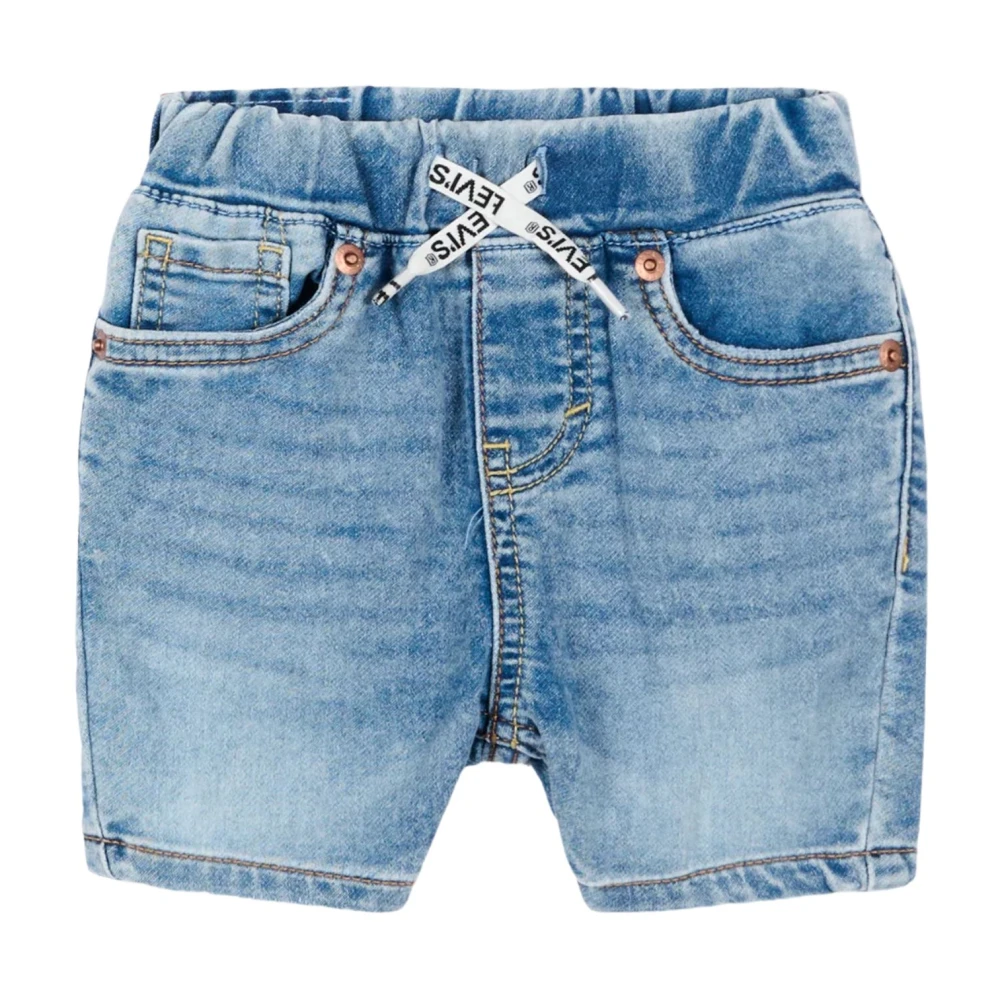 Levi's Unisex Kids Blue Skinny Fit Dobby Short - Shorts - 2 Y - Kids