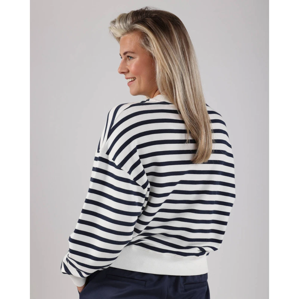 Nukus Noa Pullover Sweatshirt Blue Dames