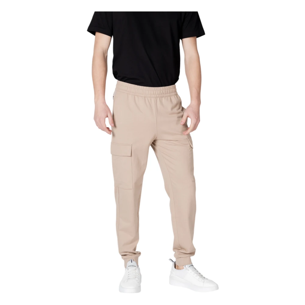 Emporio Armani Ea7 Men's Beige `S Sports Trousers 2XL