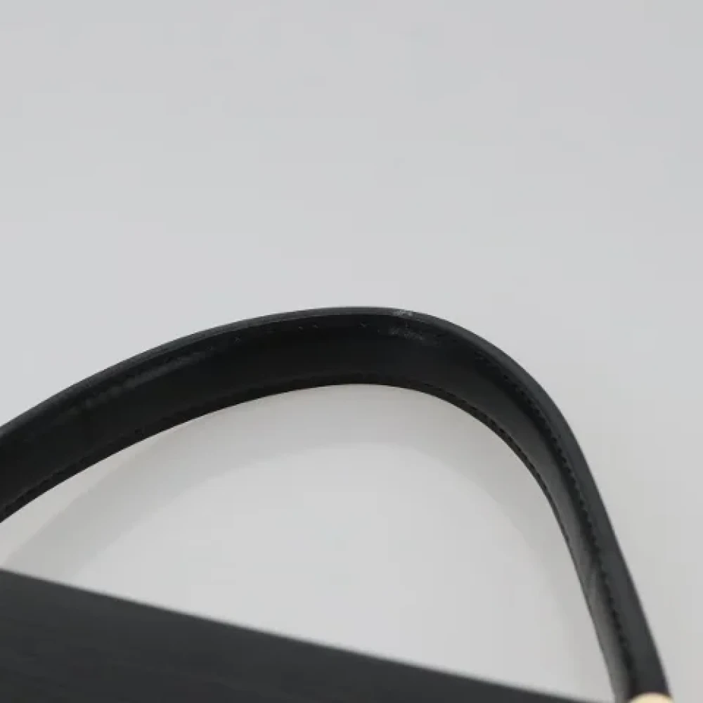 Louis Vuitton Vintage Pre-owned Leather handbags Black Dames