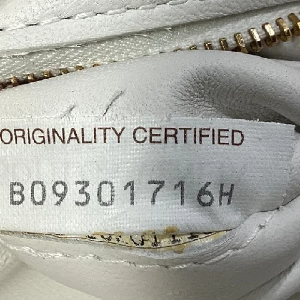 Bottega Veneta Vintage Pre-owned Leather shoulder-bags White Dames