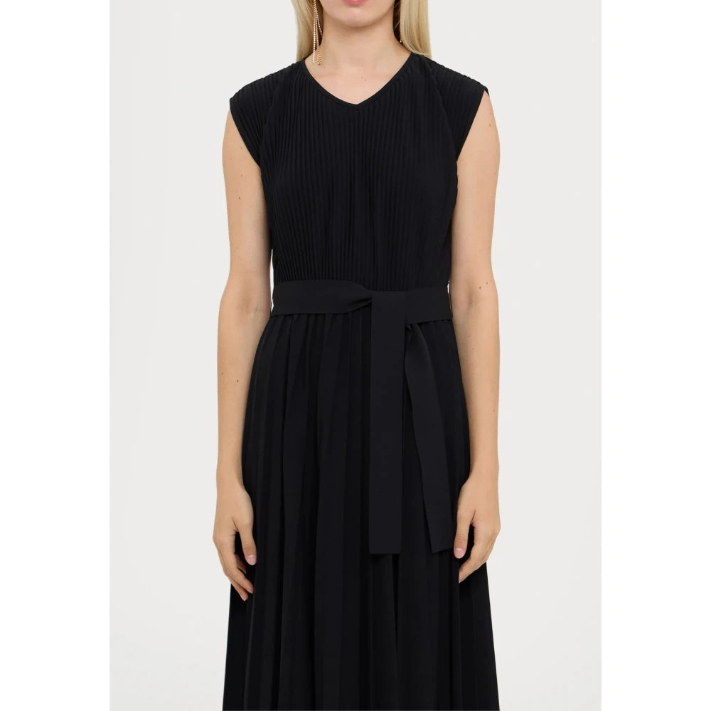 Max Mara Zwarte Easywear Jurk Kiss Black Dames