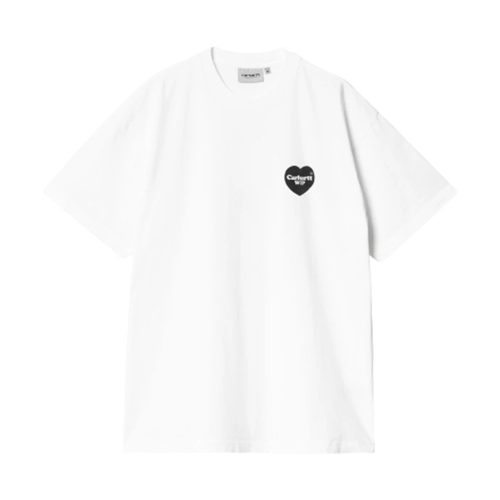 Carhartt WIP Heart Bandana T-Shirt White Heren