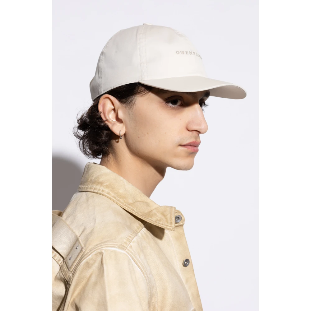 Rick Owens Baseballpet Beige Unisex