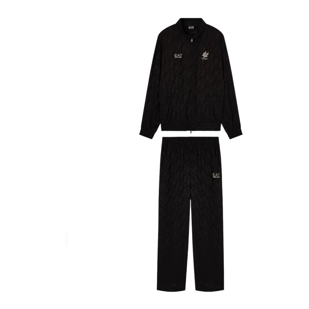 Emporio Armani Ea7 Svart Modern Fit Träningsset