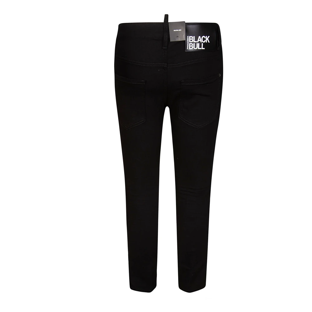 Dsquared2 5-Pocket Broek Black Heren