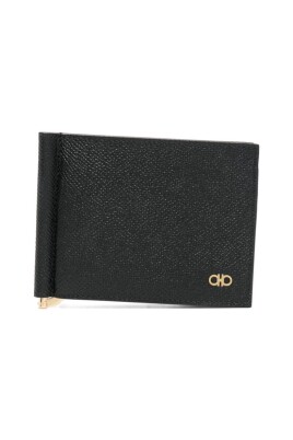 black-leather-bi-fold-cardholder-wallet