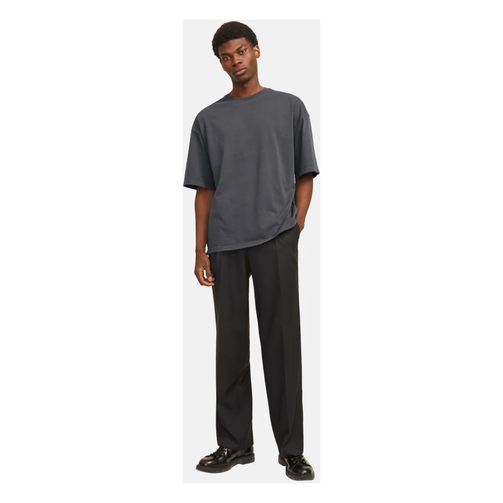 jack & jones Casual Heren T-Shirt met Moderne Silhouet Gray Heren